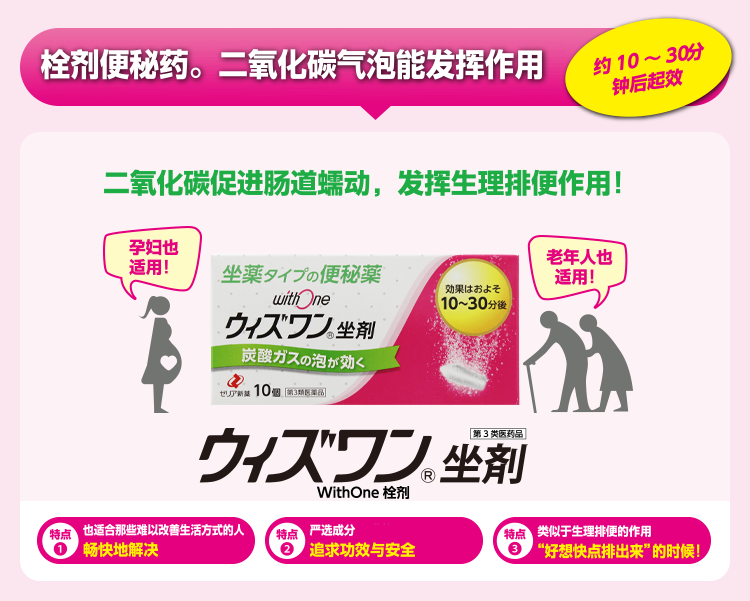 体の負担をかけずに早く出したい方に つらい便秘に頼れる切札！