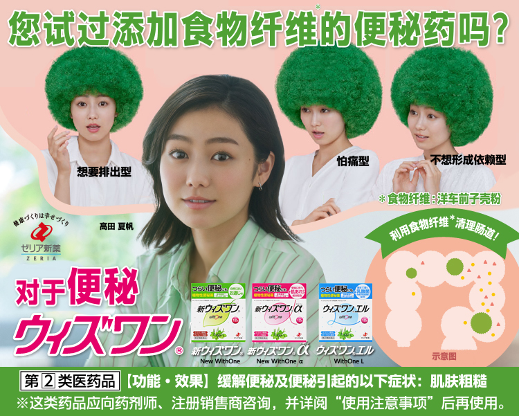 食物繊維の便秘薬ためした？